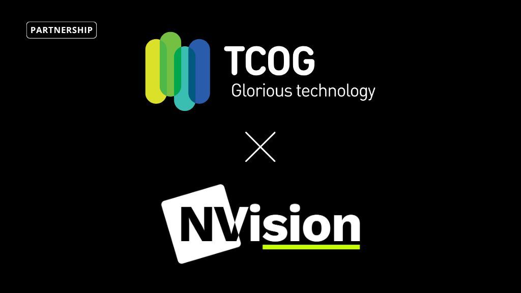 Logos of TCOG and NVision