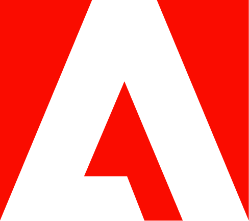 Adobe logo mega menu