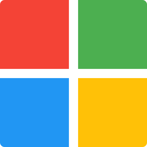 Microsoft logo mega menu