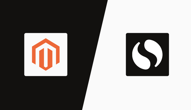 Logos from Magento and Sana Commerce for thumbnail